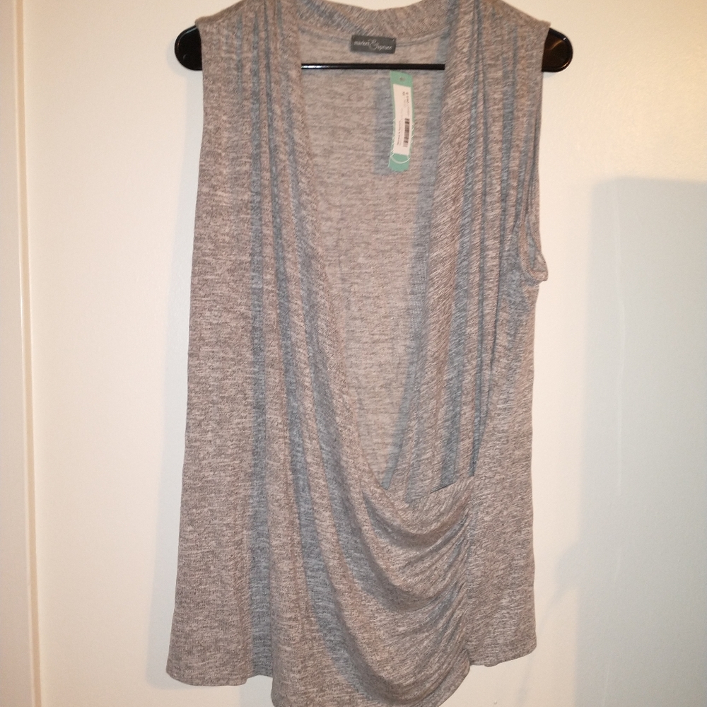 Benni Crossfront Knit Top